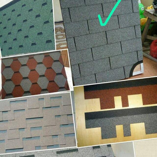 Atap Bitumen Genteng Aspalt CTI