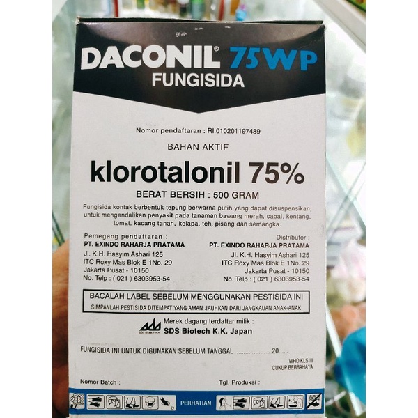 DACONIL 75WP ORIGINAL 500GRAM