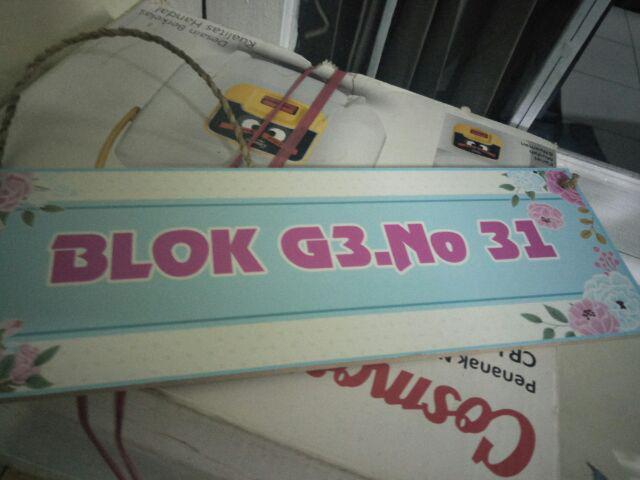 Custom 30x10cm Home Decor Hiasan Dinding Susun Dekorasi Ruang Free Bubble Wrap