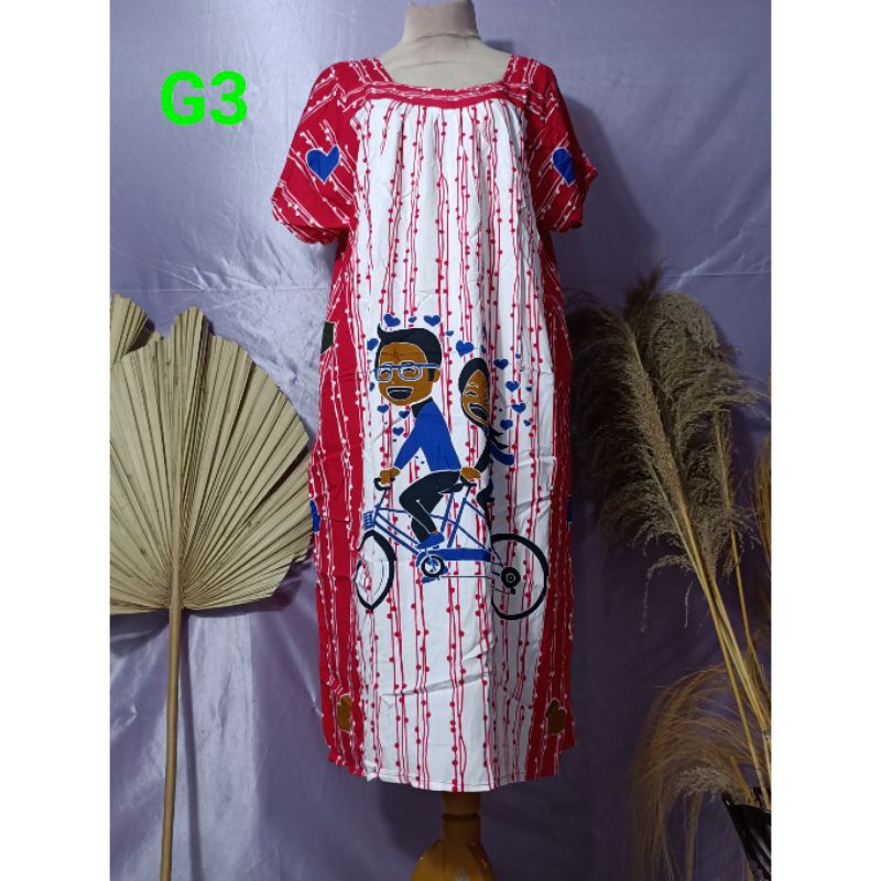 DASTER BATIK ORI HENGKY SIKAK  LD 120 CM-G3