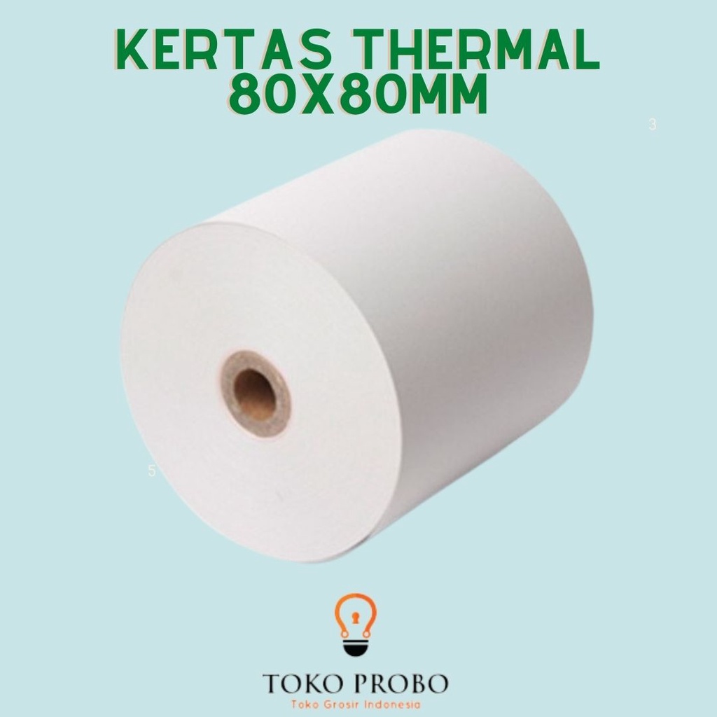 kertas kasir printer thermal ukuran 80x80mm