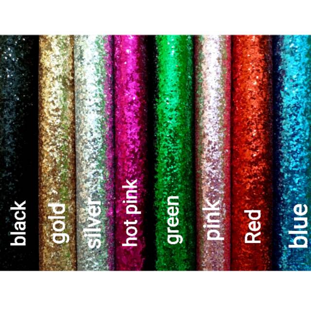 Kulit /leather Glitter kasar