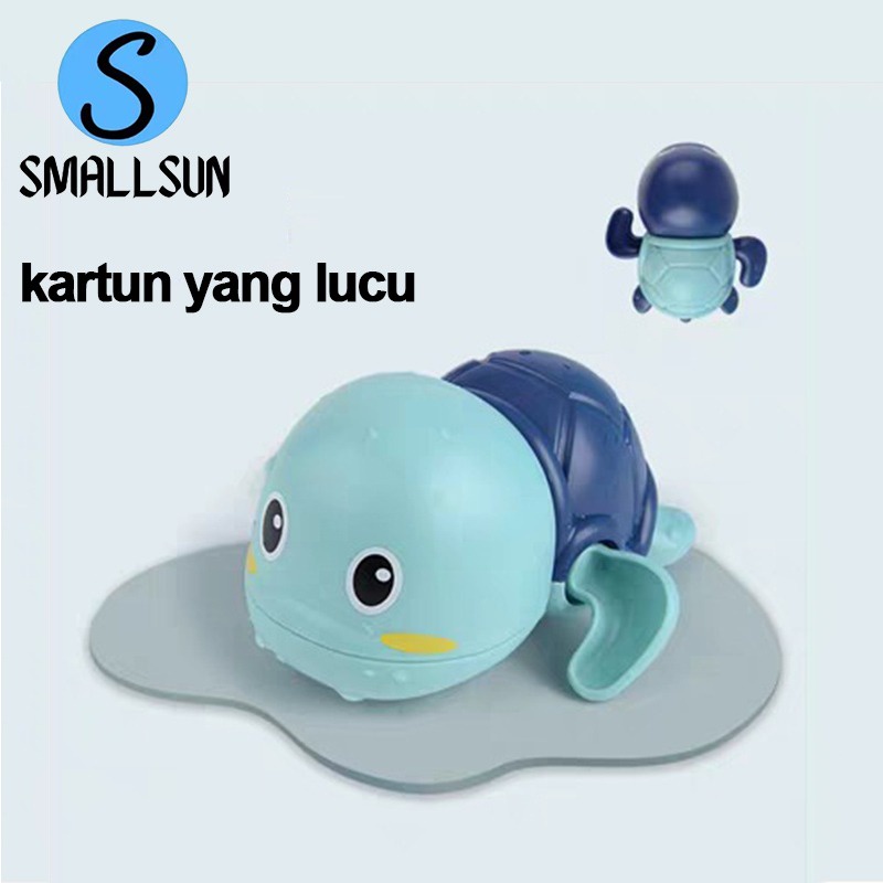 Mainan Mandi Bayi Kura kura berenang / Toy Turtle Kualitas Import- Honey Boo