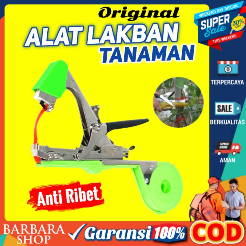 Alat Lakban Tanaman Plant Tape Tool Tapener Machine KNIFEZER