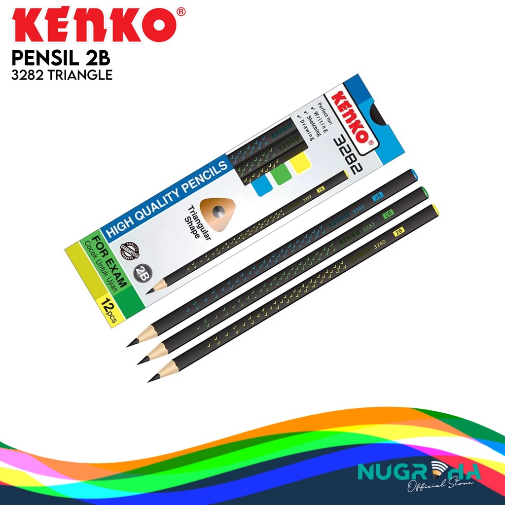 

PENSIL 2B TRIANGLE KENKO 3282