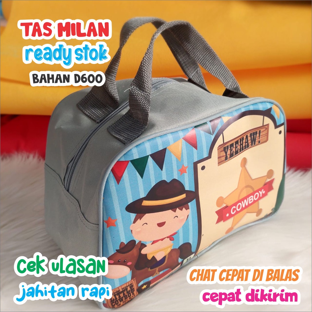 KONVEKSI TAS ASEMKA - TAS BEKAL "MILAN"