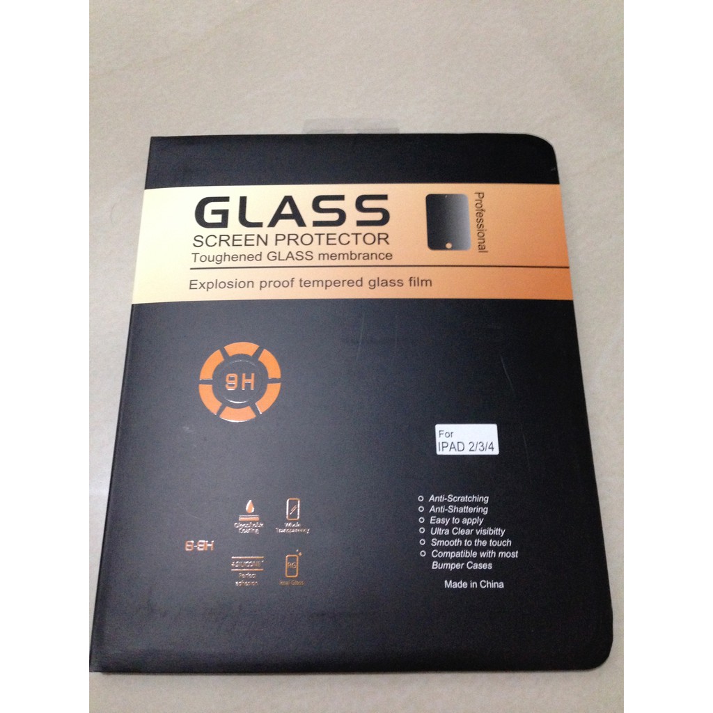 ipad 2/3/4 Pro Glass Premium tempered Glass