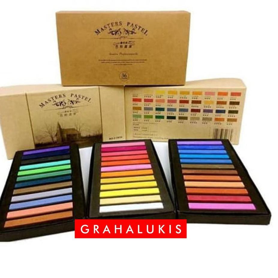 

(DISKON) Maries Masters Soft Pastel 36 warna - Ready Stock