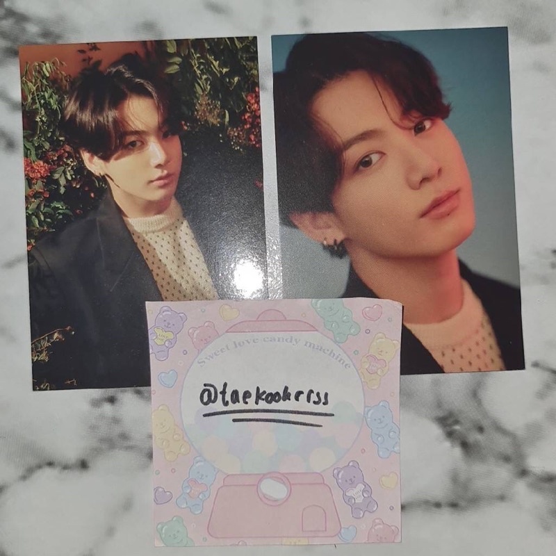 BTS HYBE Insight Photocard Jeon Jungkook Set (PC HYBE JK Set)