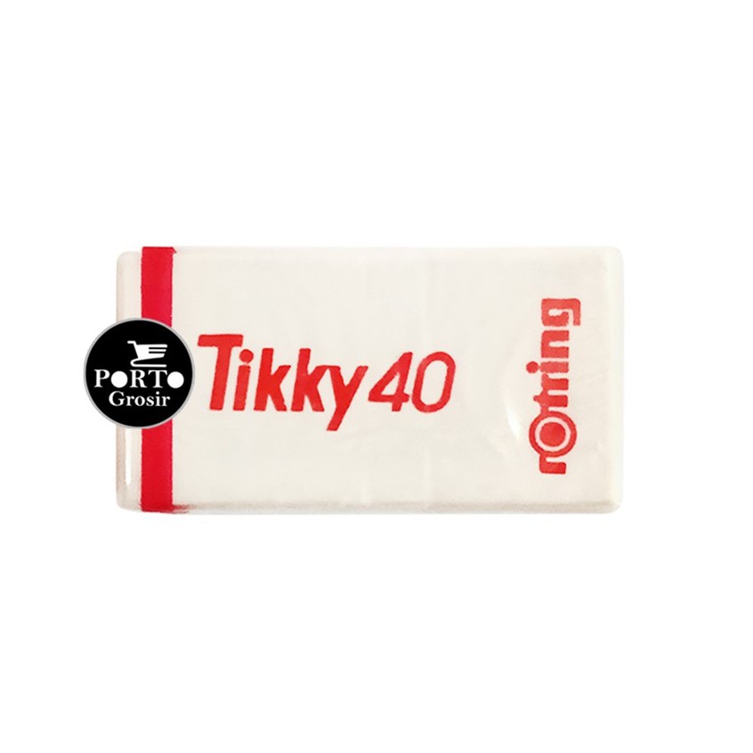 

Rotring Eraser Tikky 40 Penghapus Pensil Putih Ori Hapusan Setip Stip