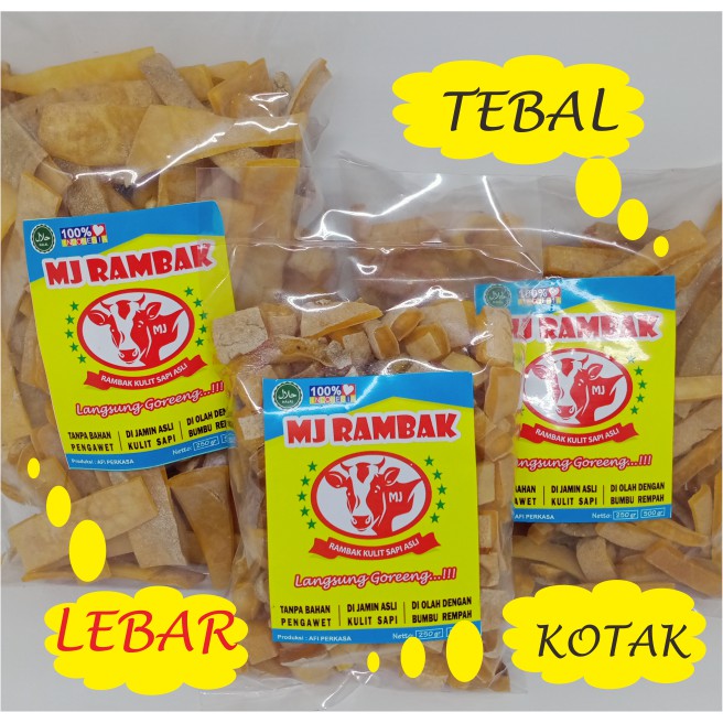 

Harga promo Kerupuk kulit sapi premium camilan diet langsung goreng