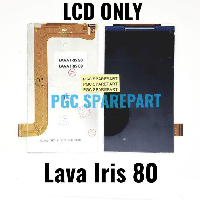 Original Oem Lcd Lava Iris 80 - Lavairis Lcd Only Saja F2B4