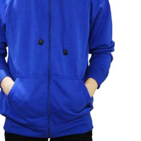 ➷ Sweater pria polos resleting keren bahan fleece tebal trend terbaru cowok cewek ✴
