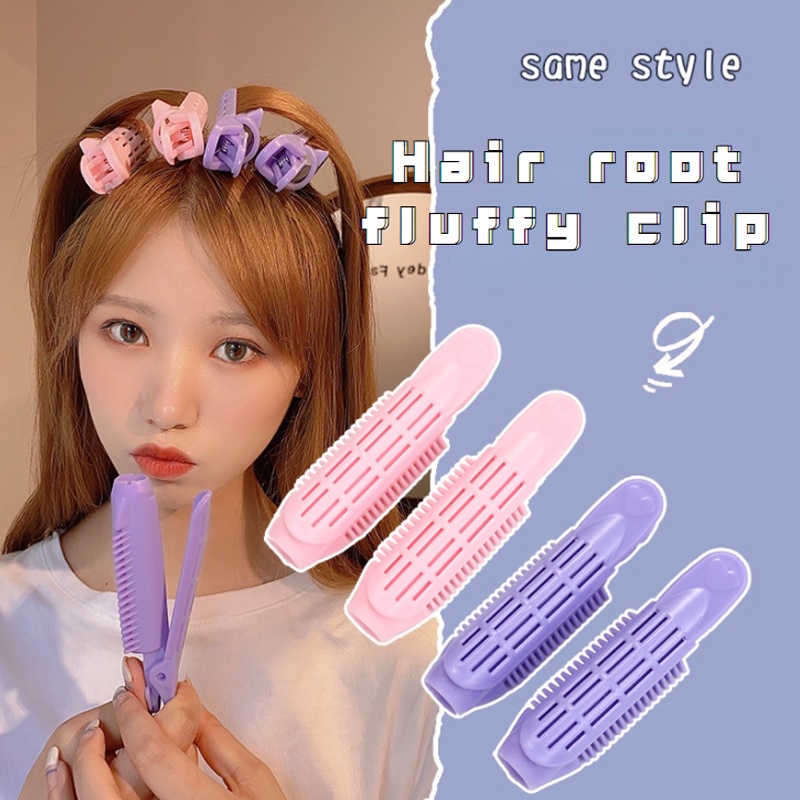 Padded Hair Root Fluffy Artifact Non-marking Hair Curly Clip Hair Bangs Clip Female