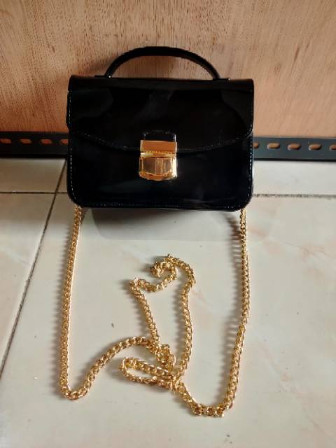 TAS JELLY GLOSSY MANGO TAS FASHION TAS WANITA