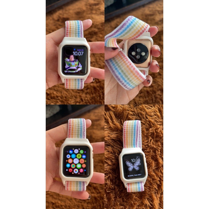 Apple Watch Series 3 Pink Sand 38 mm Full set ex iBox (Second)