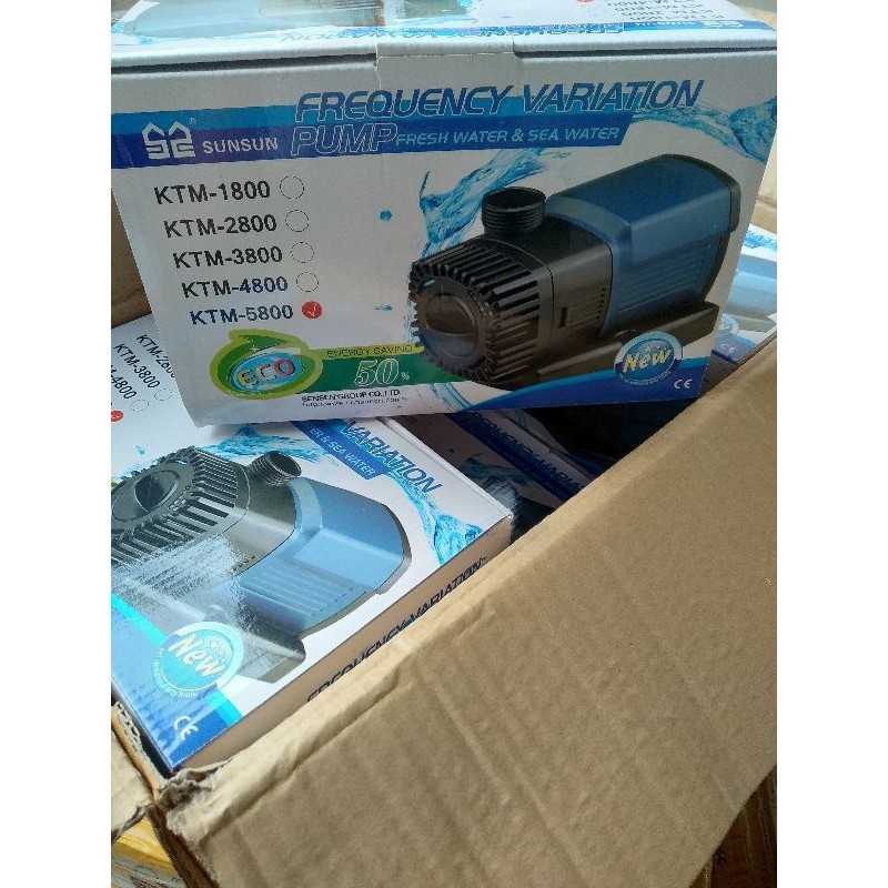 SUNSUN KTM-5800 HEMAT LISTRIK 38W 5800L/jam POMPA AIR AQUARIUM / KOLAM