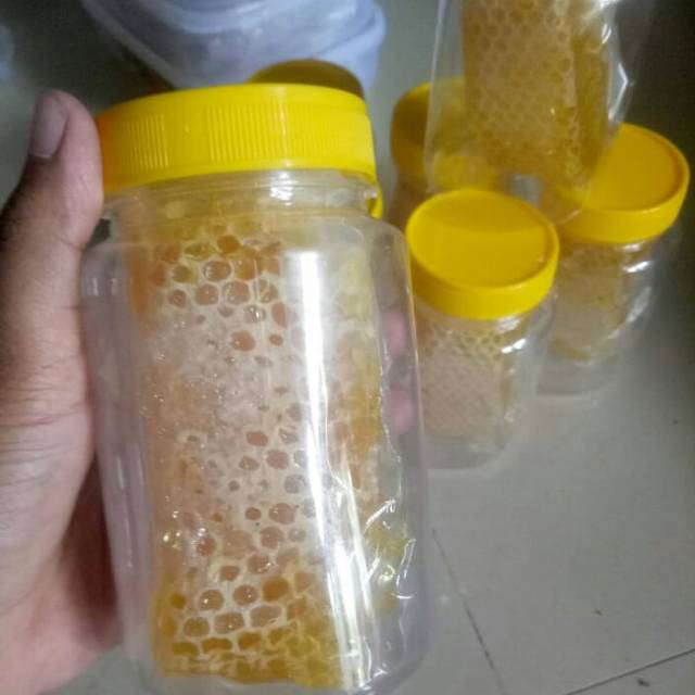 MADU SARANG ASLI MURNI ALAMI SARANG MADU RAW HONEY asli raw honey madu mentah madu melifera honeycomb madu ricis netto 100 gram