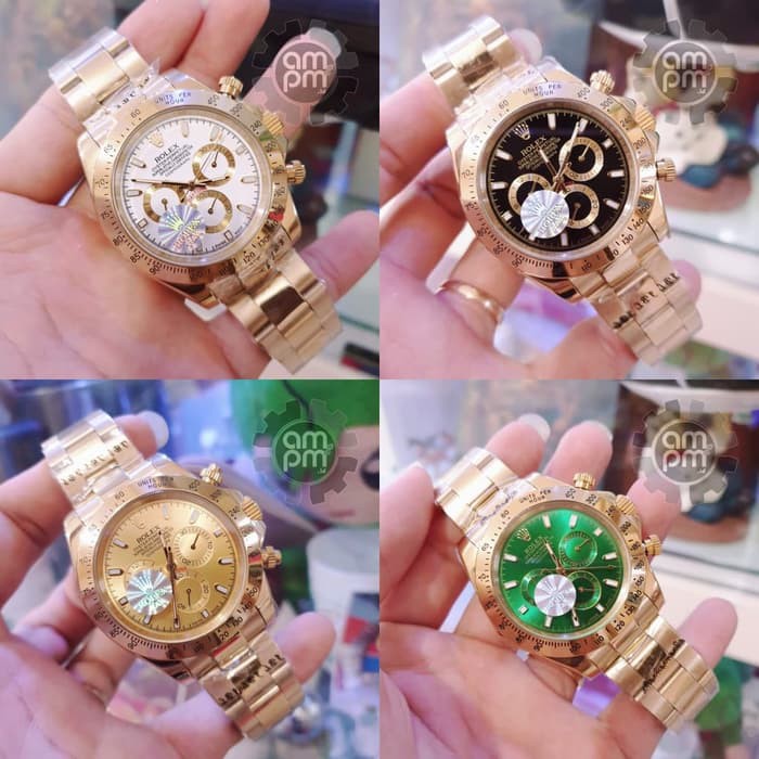 Suplier Jam Tangan Rolex Daytona Automatic Gold