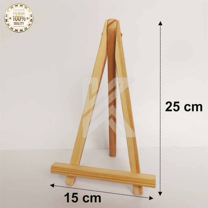 

Wooden Easel 15x25 cm - Stand Lukis