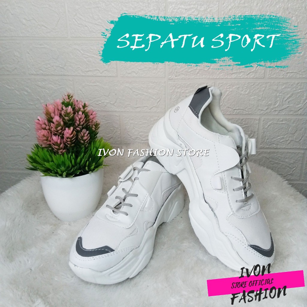 Sepatu Olahraga Fashion Korea Model terbaru Sepatu sport Pria dan Wanita Murah Bisa COD