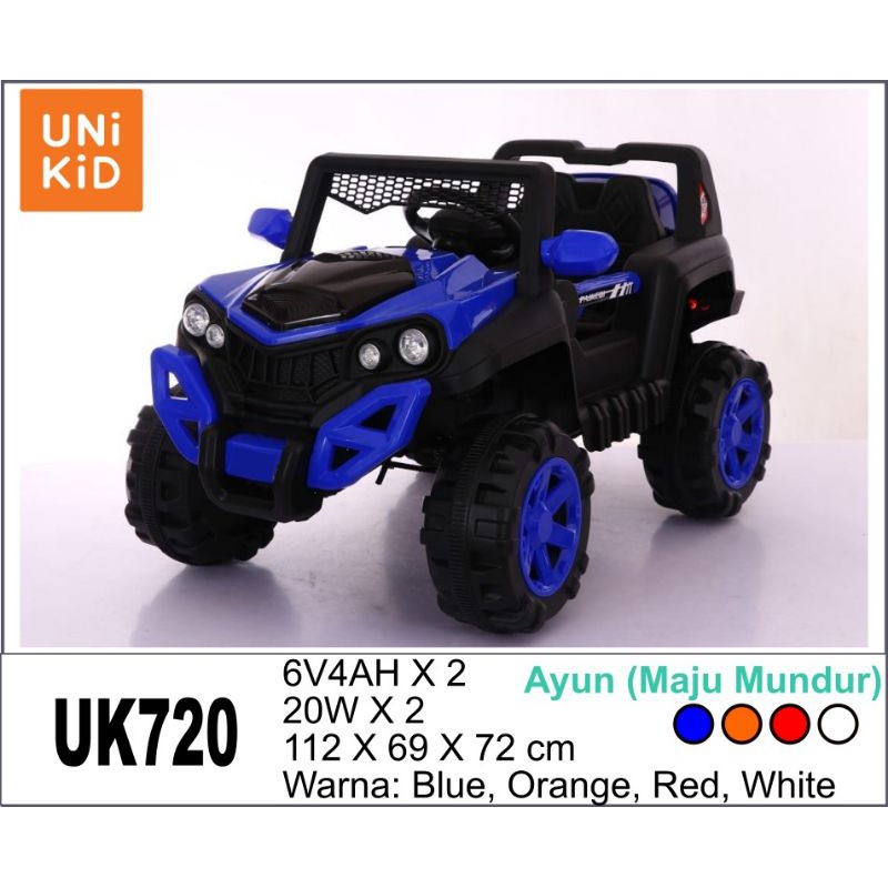 Mainan anak mobil aki unikid Uk720 720