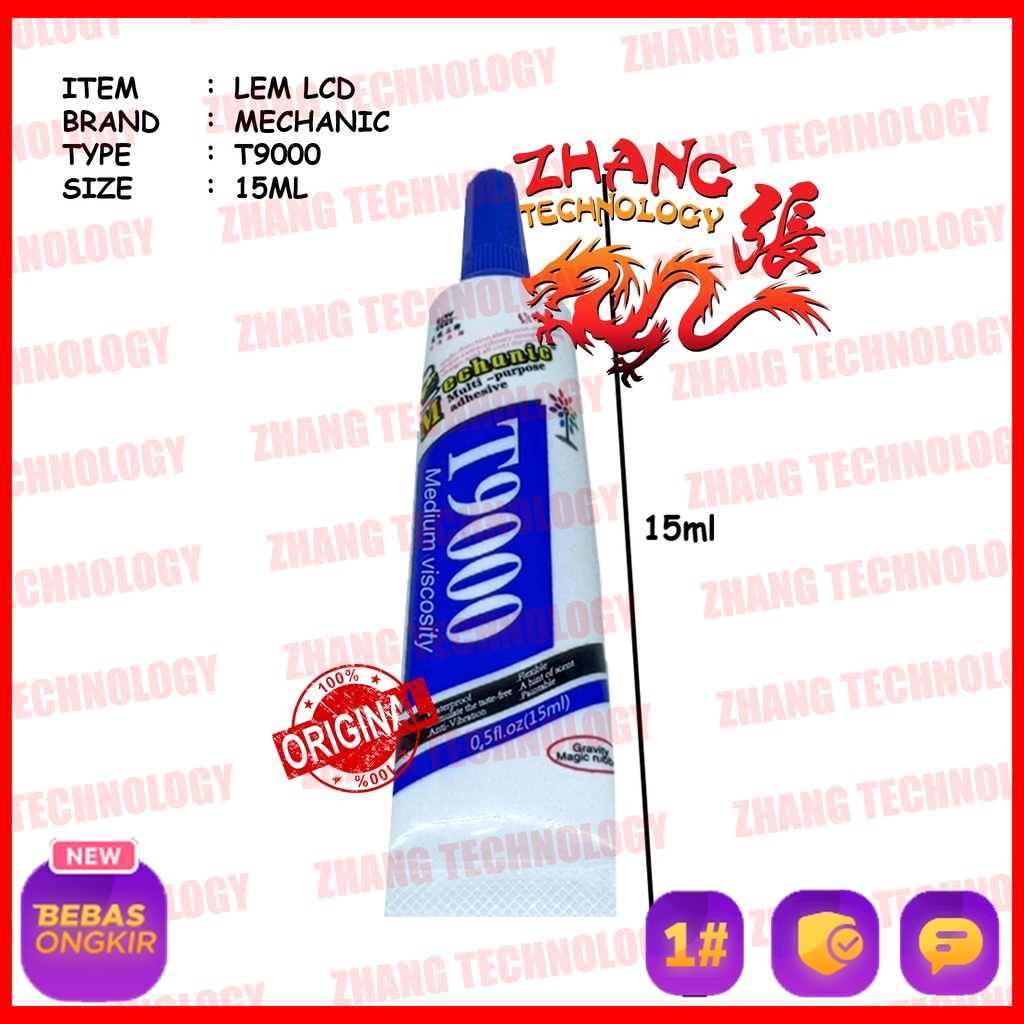 

[ ZHANG TECHNOLOGY ] LEM LCD TOUCHSCREEN MECHANIC T9000 15ML T 9000 15 ML