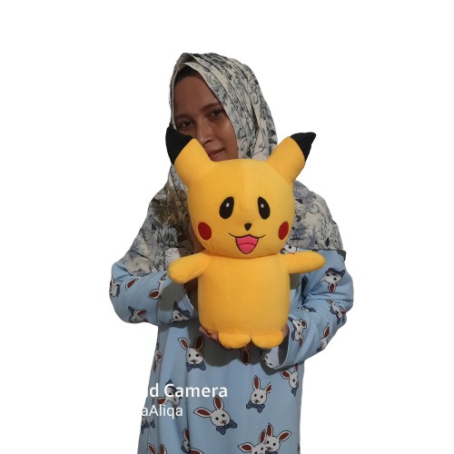 Boneka pokemon pikachu size M