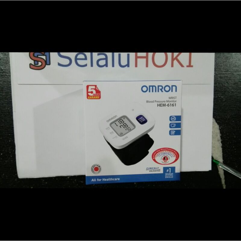 Tensimeter digital omron Jam HEM 6161/Tensimeter Digital//Alat ukur tekanan darah murah