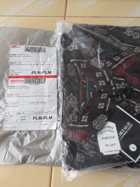 Kemeja Batik Murah Pria Diamond Lengan Panjang / Baju Batik Songket Cowok Slimfit/ Baju Guru Hajatan