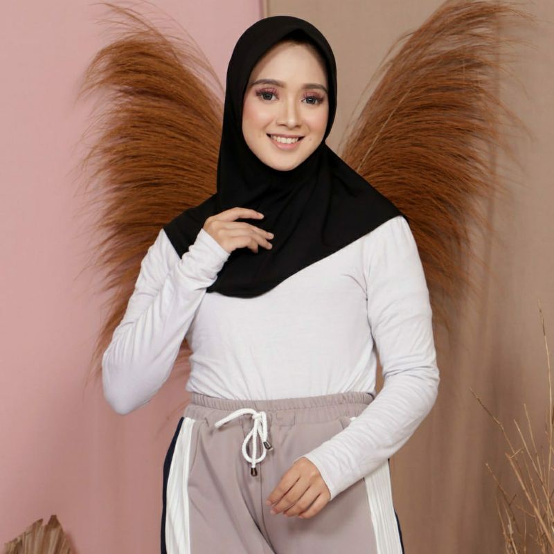 JILBAB BERGO SPORT PREMIUM  HIJAB INSTAN HIGH QUALITY BERGO SPORT JERSEY PREMIUM