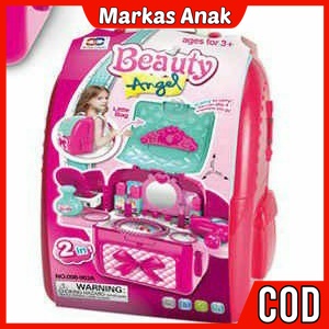 Mainan Anak Anak Umur 3 4 5 6 Tahun Meja  Alatke upkeUp mekap Dandan Salon Salonan Kosmetik Rias Pre