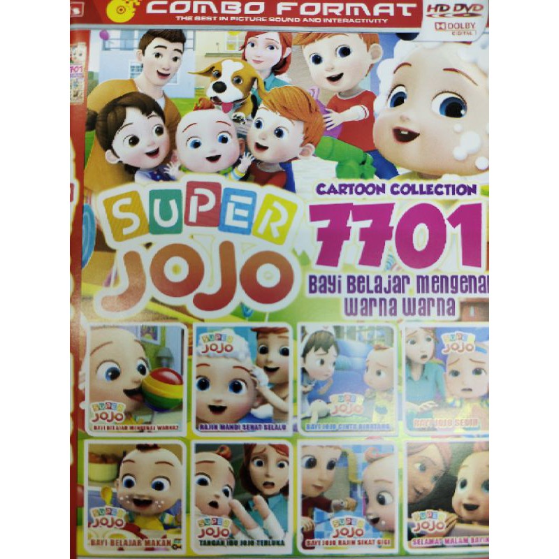 KASET KARTUN ANAK SUPER JOJO 7701