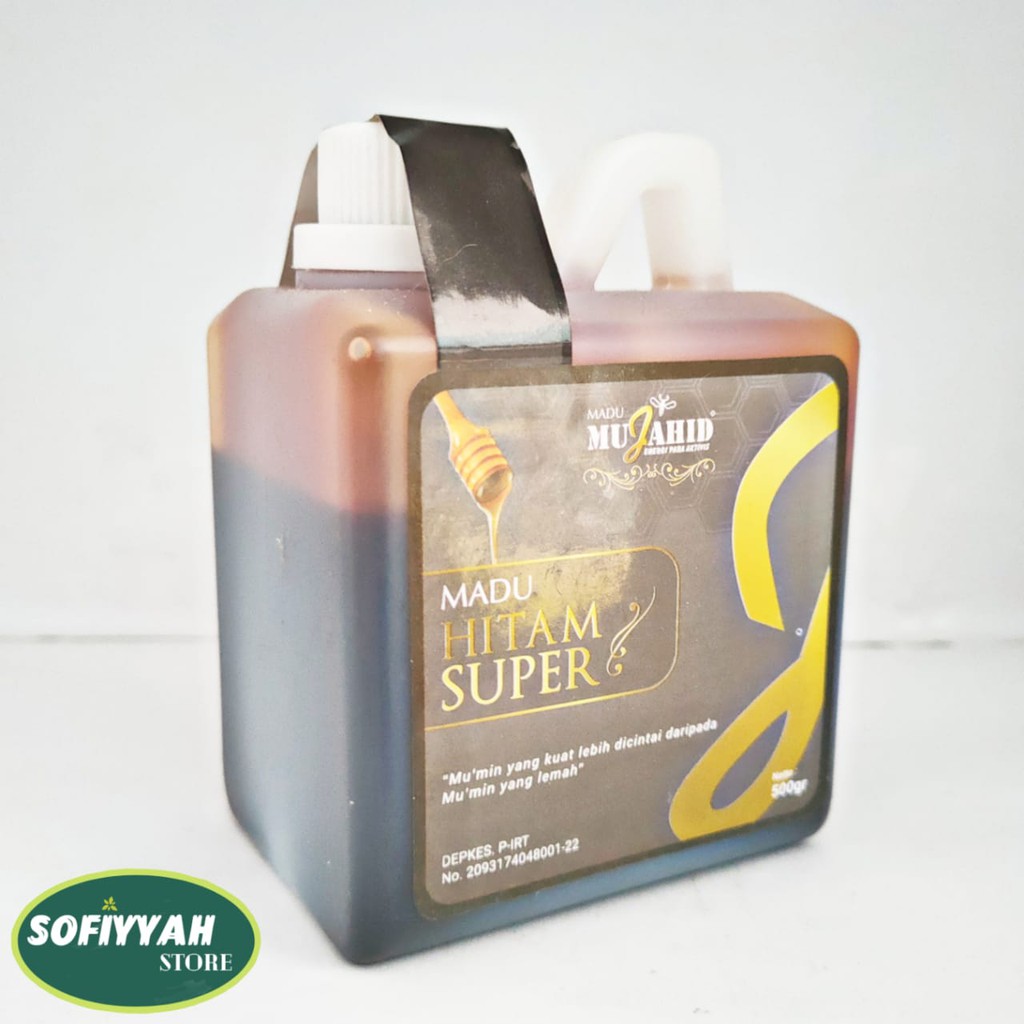 

Madu Pahit Mujahid Madu Hitam Super - 500gr