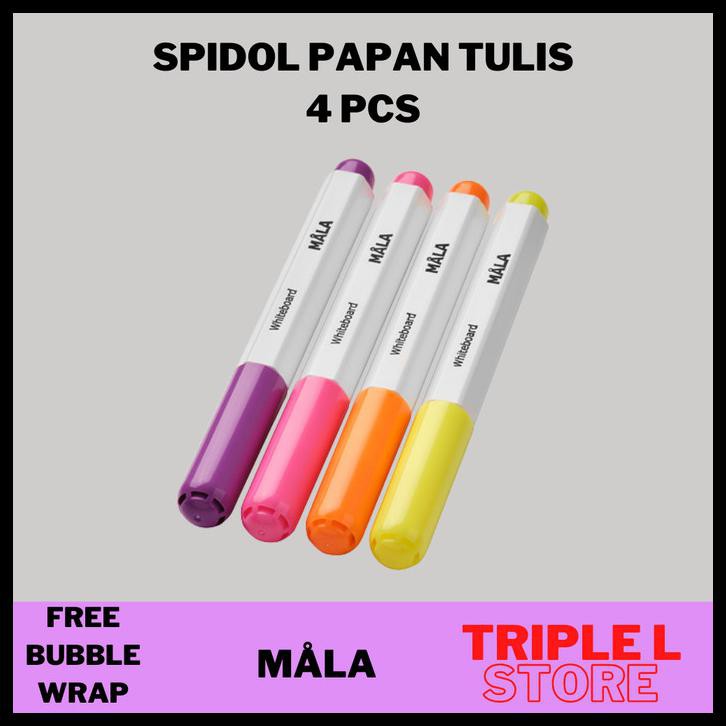 

Ikea Mala Spidol Papan Tulis Warna Campur Tanpa Penghapus