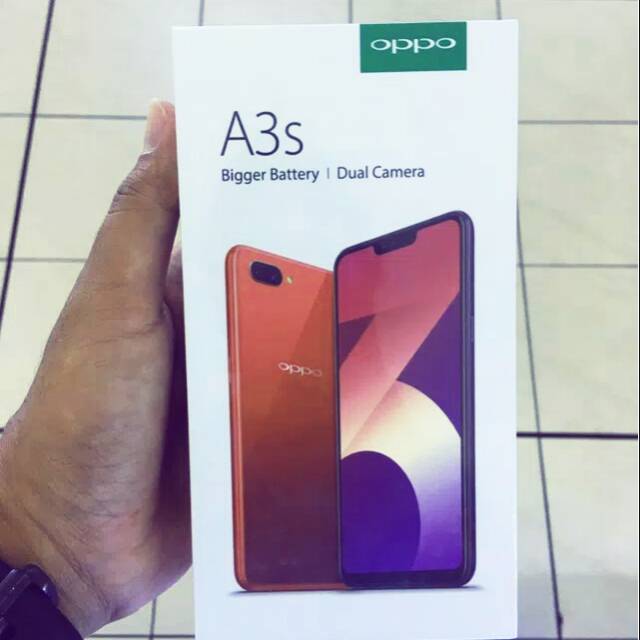 Oppo A3s ram 2gb rom 16gb