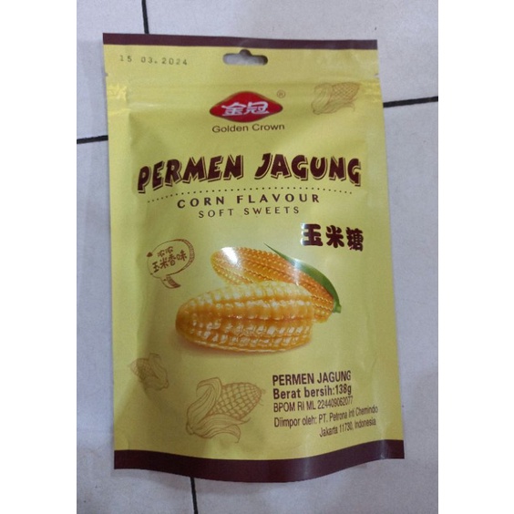 

permen jagung corn flavour