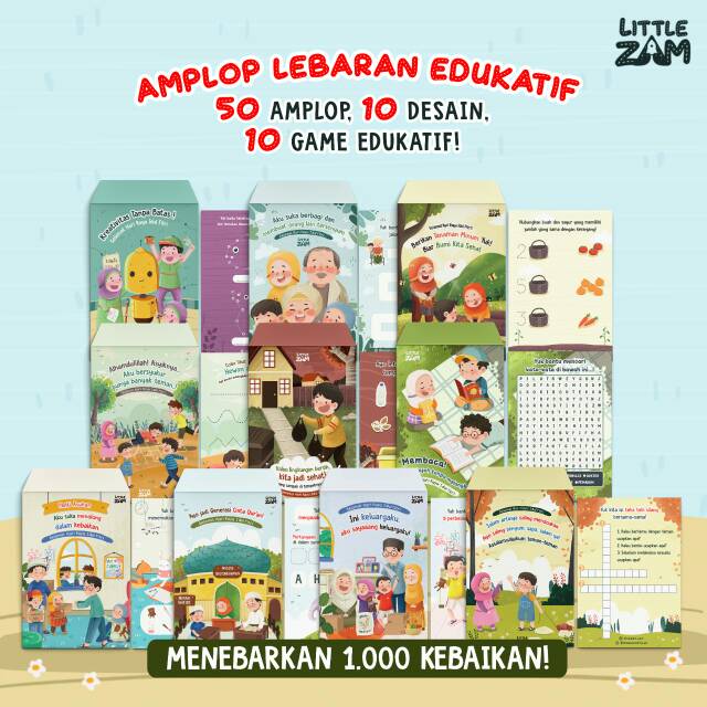 

Amplop Lebaran Little Zam | Amplop Lebaran Edukatif