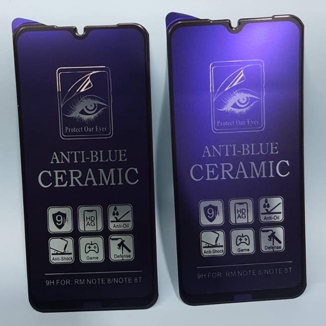 ANTI GORES CERAMIC MATTE ANTI BLUE XIAOMI REDMI NOTE 8 - GMC