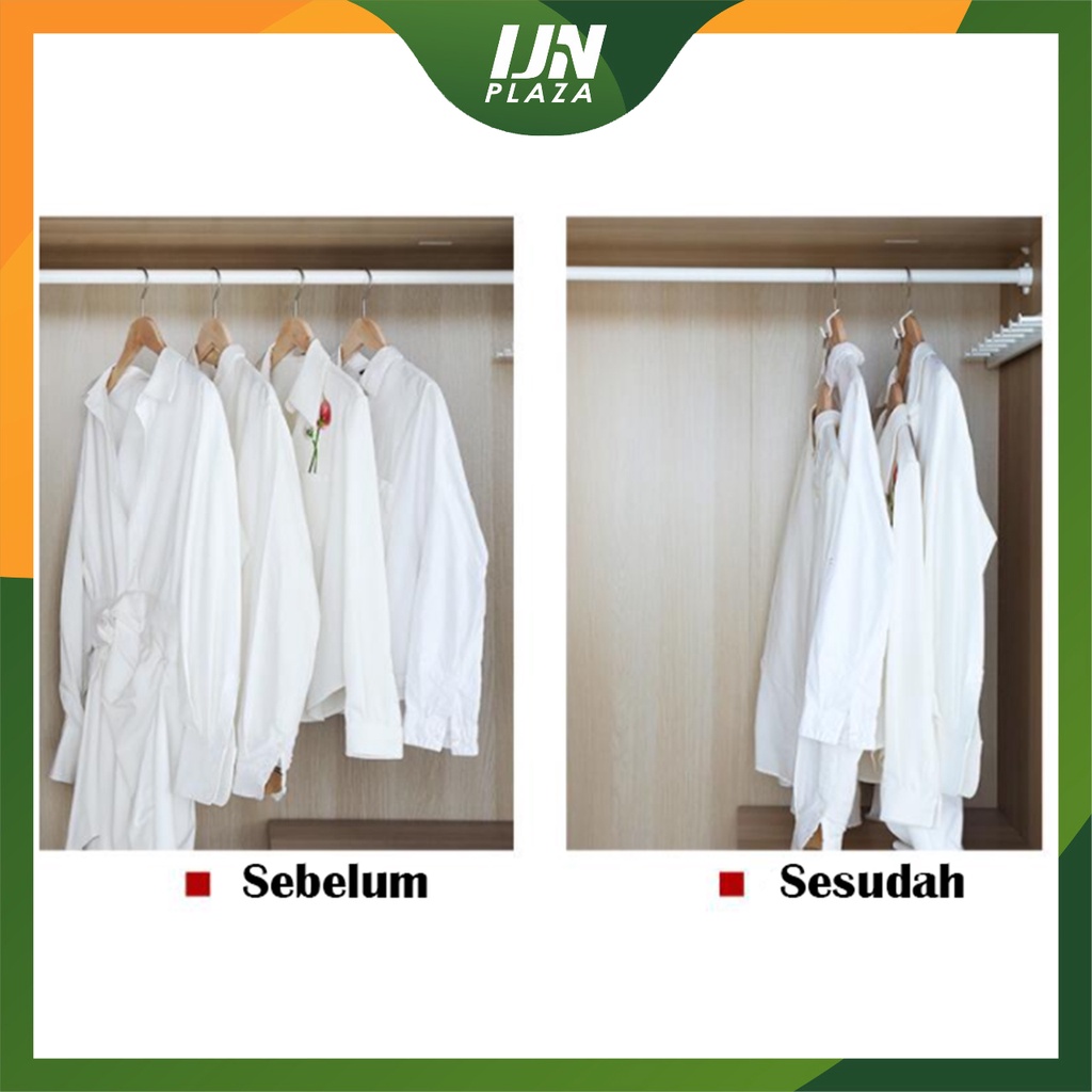 ❤ IJN ❤ PENGAIT HANGER KAWAT STAINLESS SAMBUNGAN GANTUNGAN BAJU HOOK KAIT HANGER BAJU