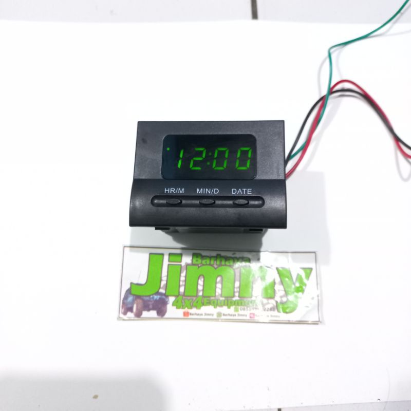 JAM DIGITAL DASHBOARD BISA PASANG DI JIMNY KATANA TAHUN MUDA SPEEDO METER KOTAK