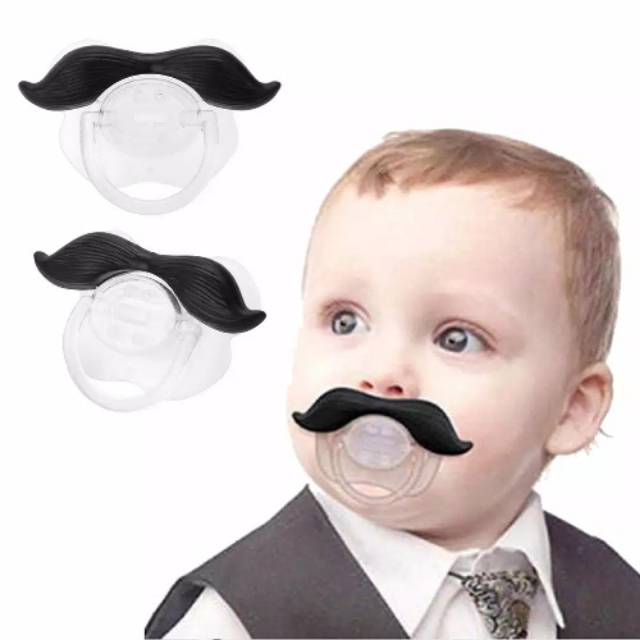 DOT EMPENG BAYI KARAKTER LUCU / EMPENG KUMIS