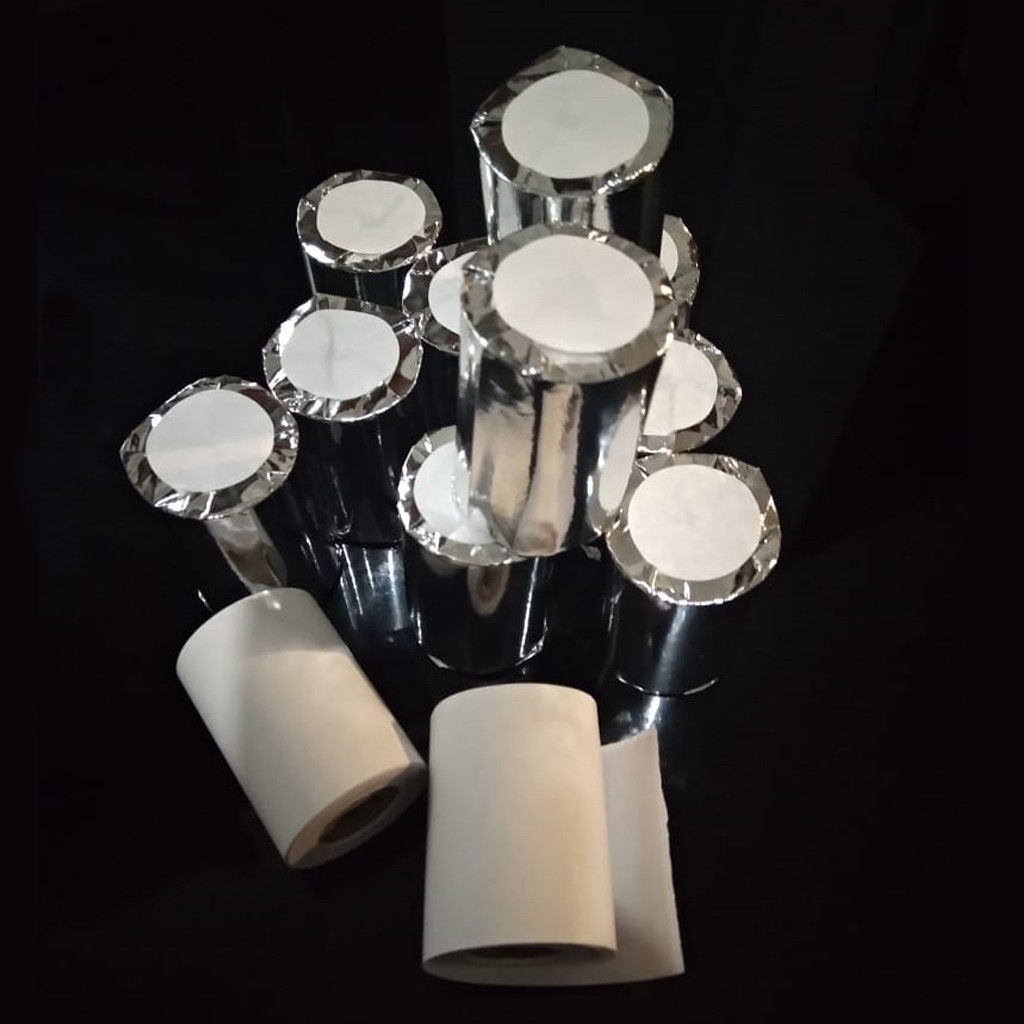 

Thermal Paper P=16m, L=57mm, diameter=40mm Struk utk ATM, Printer Kasir POS - PER 100 ROLL
