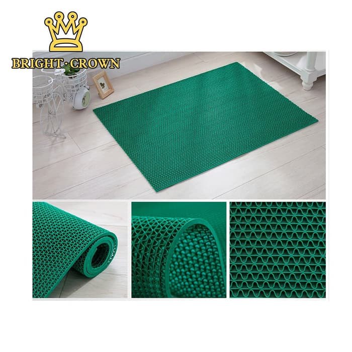 Terlaris Keset Lap Kaki Alas Kaki Karpet Pvc Anti Slip Kamar Mandi Rol Tebal 6mm 40x60cm Merah Shopee Indonesia