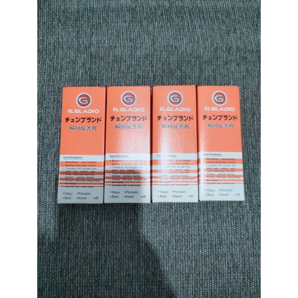 

Lem Korea Elgladio Kualitas Super/ Lem perekat kayu, plastik