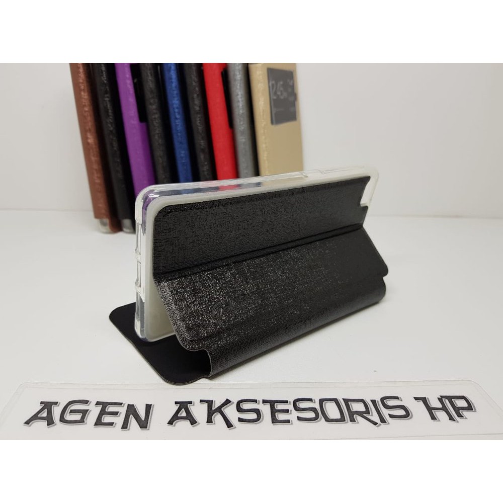 Flipcover Andromax R2 / E2 Leather Case / Sarung HP Smartfren