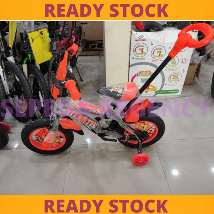 Sepeda Anak Laki Bmx 12 Inch Atlantis Leon - Biru, 12 Inch - Orange, 12 Inch Paradilachandra5
