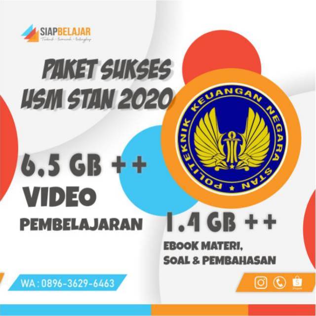 Paket Bimbel Online Stan 2020 Video Materi Bacaan Soal Pembahasan 2020 Dvd Fd Shopee Indonesia