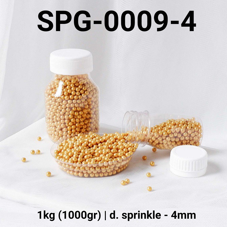 

SPG-0009-4 Sprinkles sprinkle sprinkel 1kg 1 kg kilo mutiara gold emas yamama baking grosir murah sprinkles cake dekorasi mutiara trimit decoration story sprinklestory sprinklesstory sprinkle story yamama baking