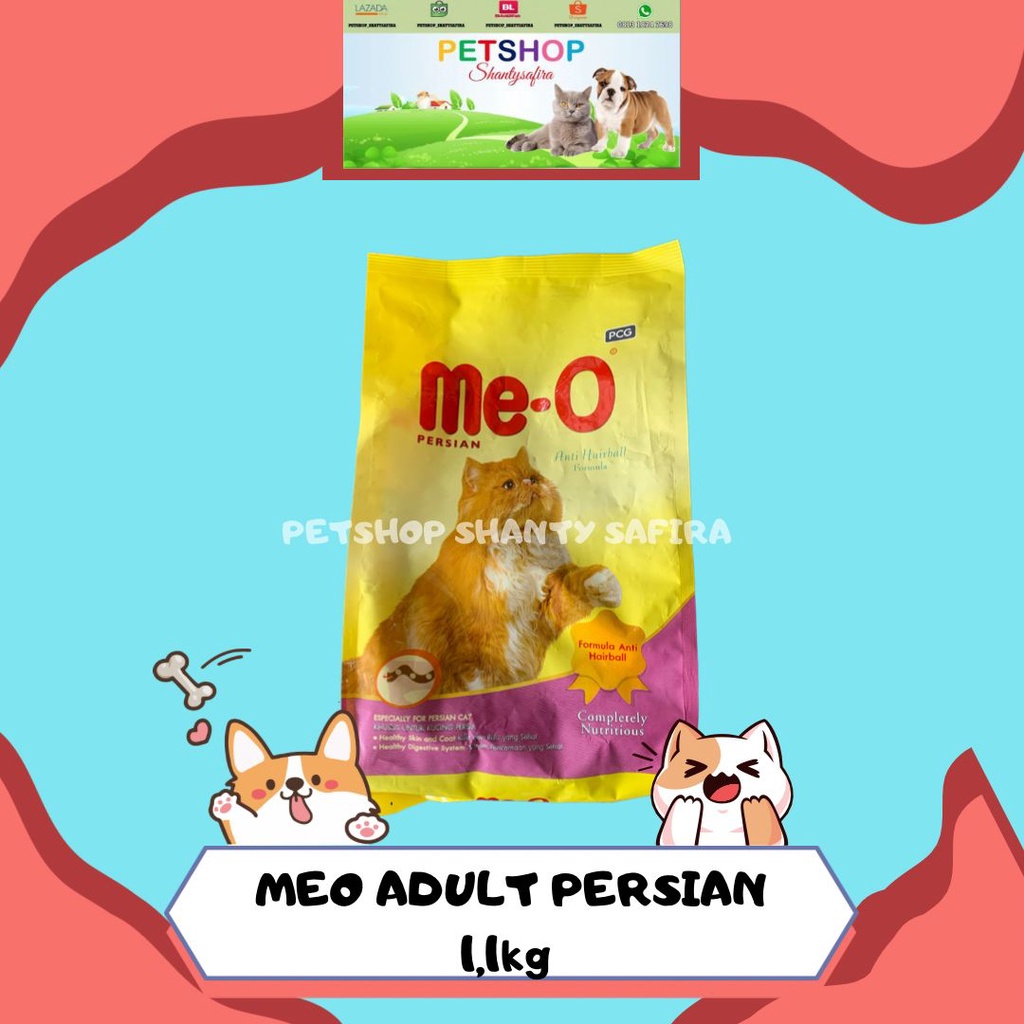 MAKANAN KUCING MEO ME-O PERSIAN ADULT 1.1 KG FRESHPACK